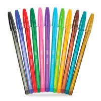 Bolígrafo BIC CRISTAL FASHION 1.2mm colores