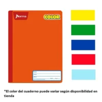 cuaderno norma doble raya