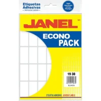 Etiqueta Adhesiva Blanca 19x38